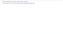 Desktop Screenshot of electronics123.net